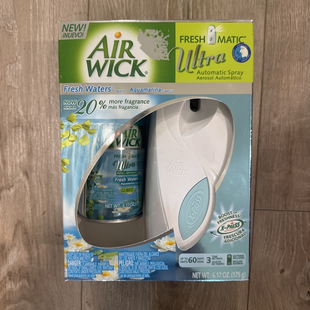 Air Wick Freshmatic Ultra Automatic Spray Aqua Essences Fresh Waters Aquamarina